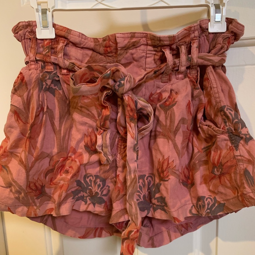 Free people floral shorts